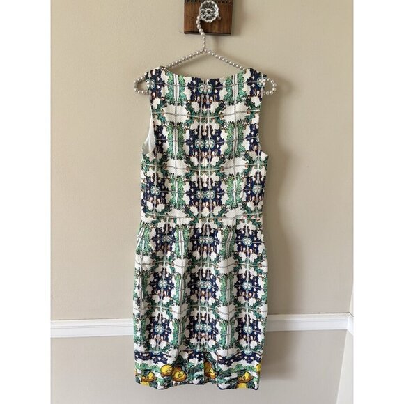 NWT The Limited Womens Size 8 Tall Sleeveless Sheath Dress Multicolor - Picture 3 of 5